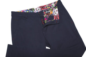 Au Noir Dressy Stretch Pant - Beretta Navy