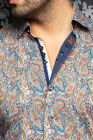 Au Noir Shirt | Bozeman Orange