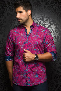 Au Noir Raspberry Shirt - Cove Raspberry