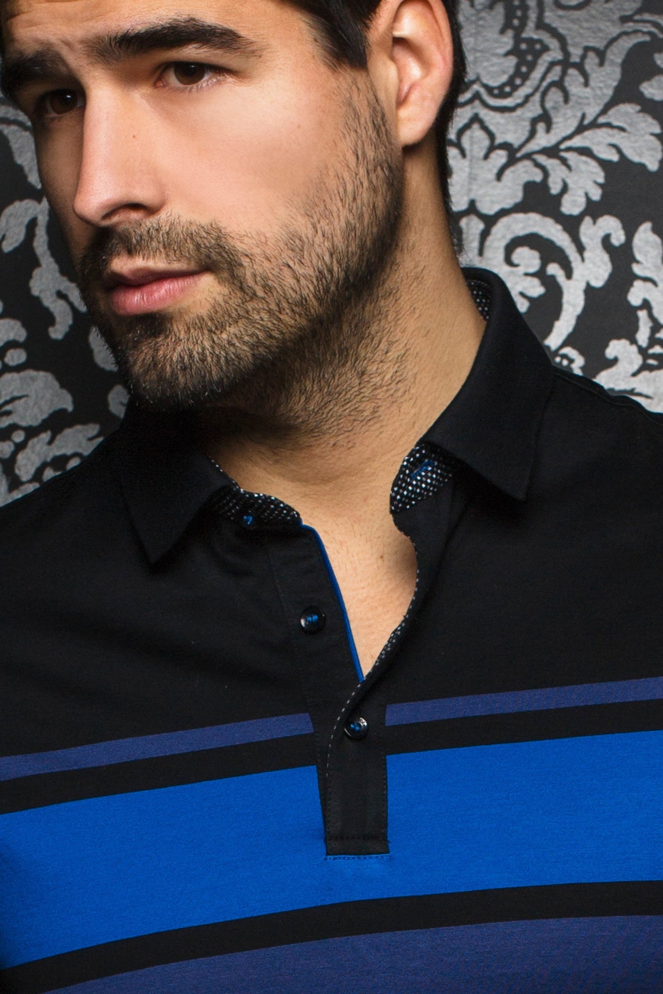 Men Fashion - Au Noir Polo shirt - Giorgio Black