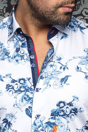 Au Noir Shirt | Hendrick Blue Multi