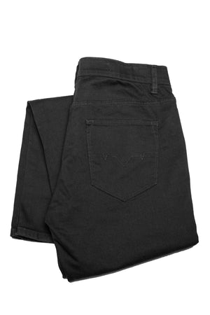 Au Noir Slim Fit Stretch Denim Jean - Black