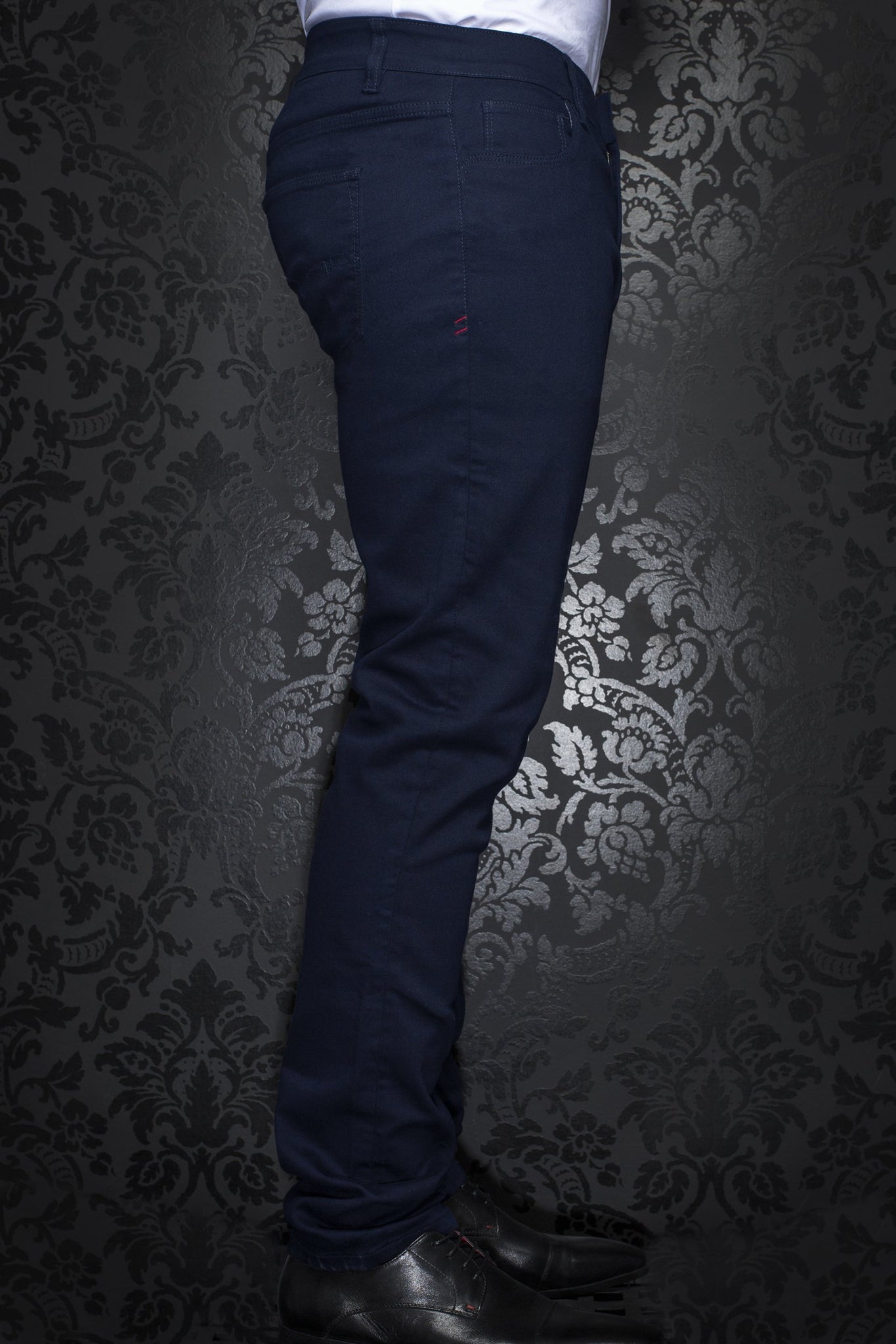 Au Noir Slim Fit Stretch Denim Jean - Indigo