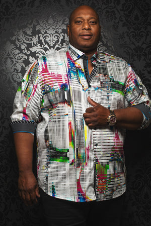 Au Noir Shirt Plus Size | Ozzy Plus-Size White