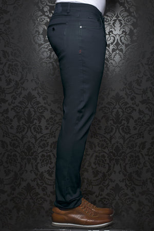 Au Noir Dressy Stretch Pant - Remington Petrol