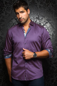 Au Noir Purple Shirt - Segovia Purple